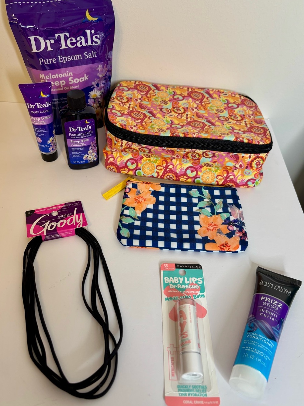 COSMETIC BAG 11 PIECE BUNDLE